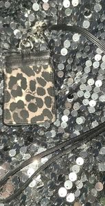 COACH, NWOT LANYARD, OCELOT PRINT